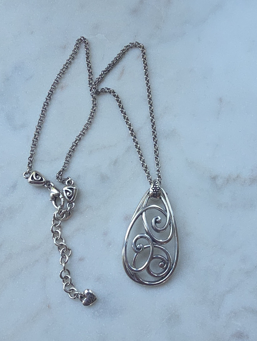 Brighton Rock N Scroll pendant necklace